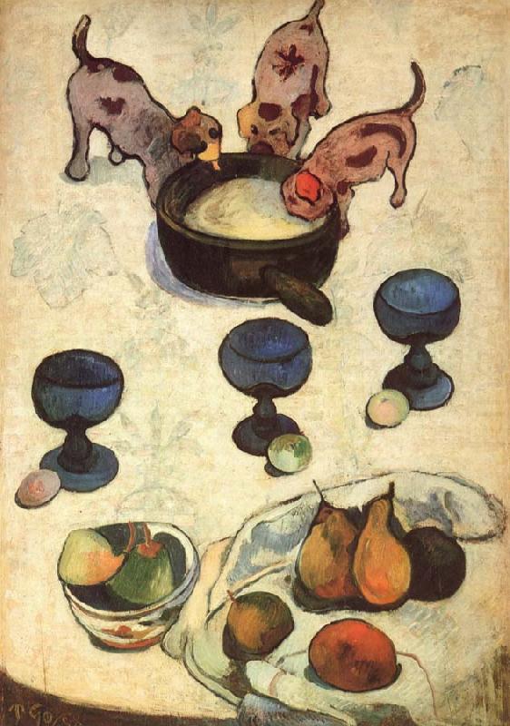 Stilleben with valpar, Paul Gauguin